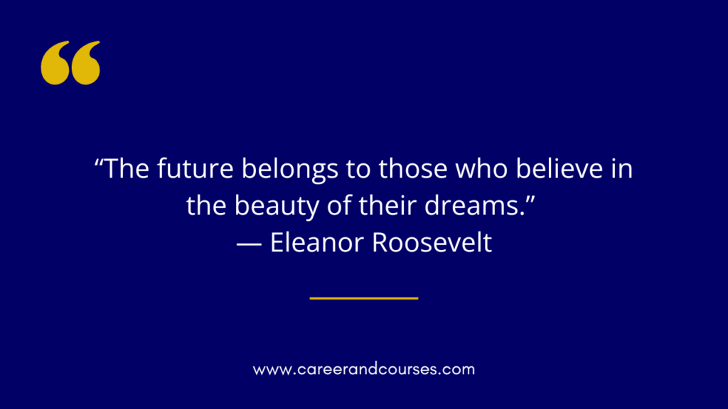 motivational quotes for NEET from Eleanor Roosevelt